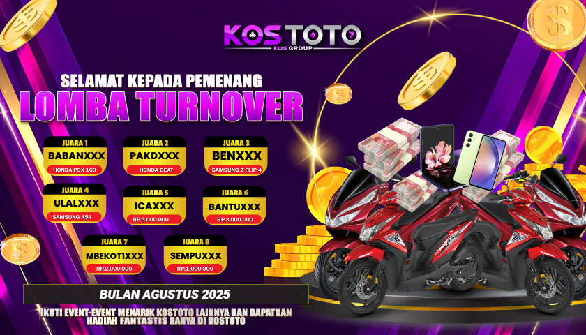 PEMENANG TURNOVER BULAN JULI