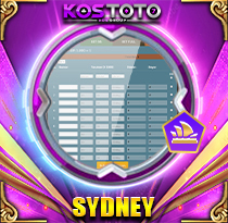 PREDIKSI TOGEL SYDNEY 11 SEP 2025 KOSTOTO